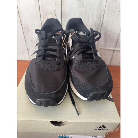 Adidas Run 60s 3.0 Sneakers Black Silver Size 8 and 10 - Picture 5 of 9